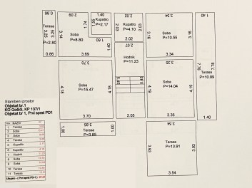 Villa 2-nd floor plan